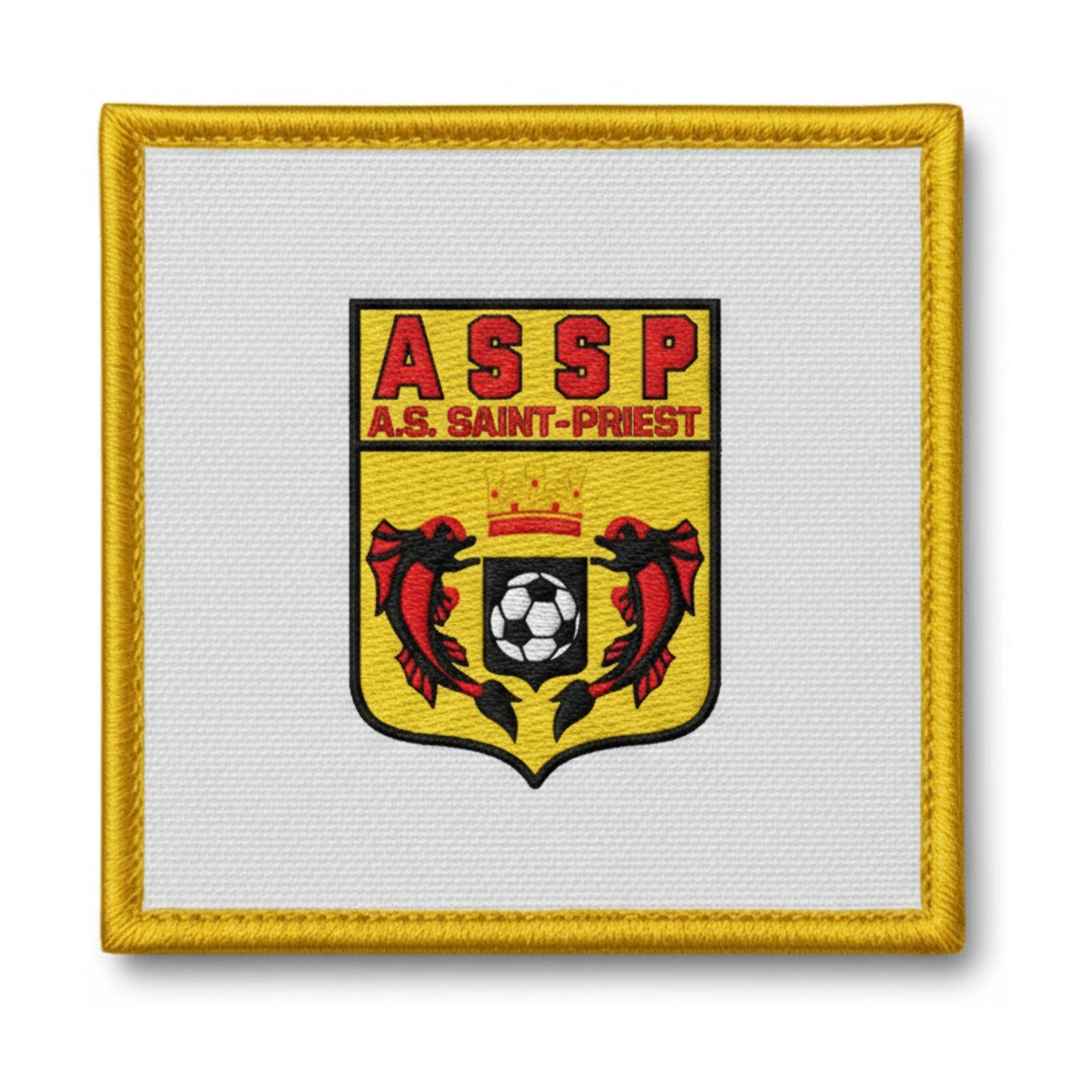 Patch brodé F.C. SIAUGUES ST ROMAIN Football logo
