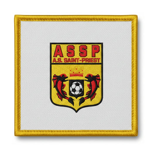 Patch brodé F.C. SIAUGUES ST ROMAIN Football logo