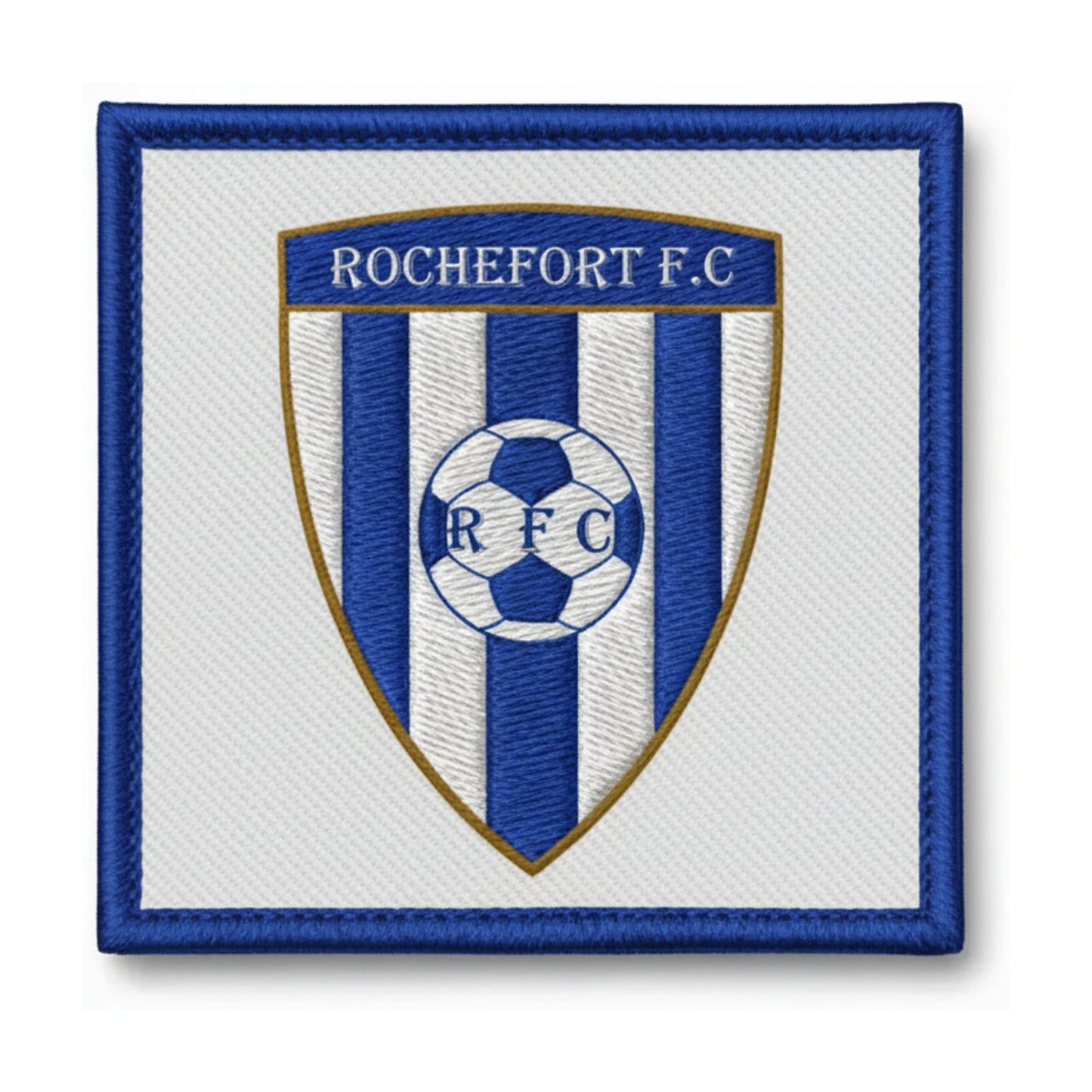 Patch brodé ROCHEFORT F. C. Football logo