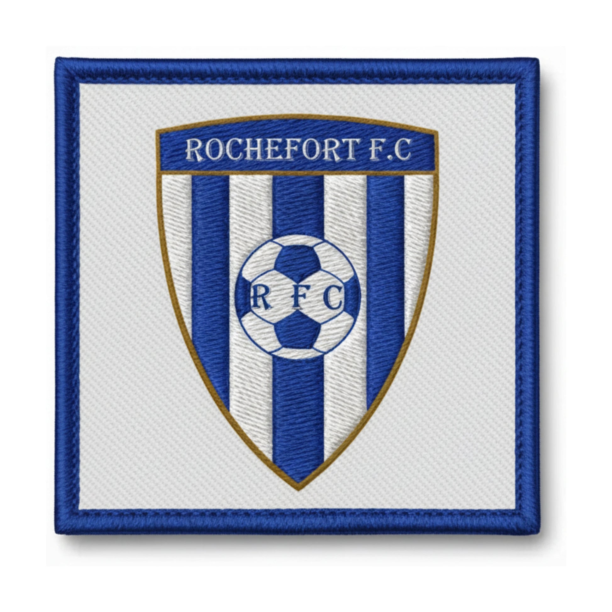Patch brodé ROCHEFORT F. C. Football logo