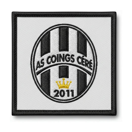 Patch brodé A.S. COINGS CERE Football logo