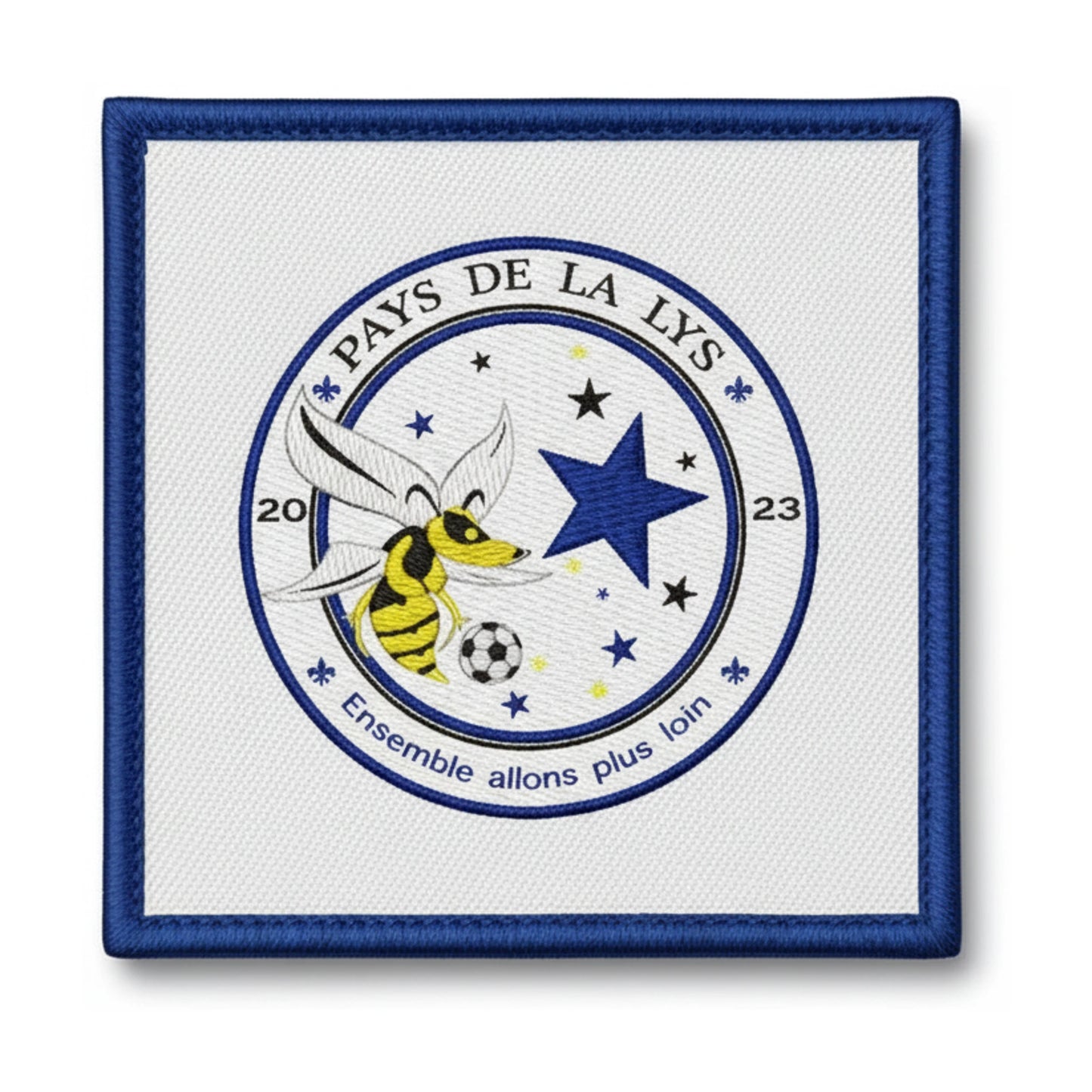 Patch brodé PAYS DE LA LYS Football logo
