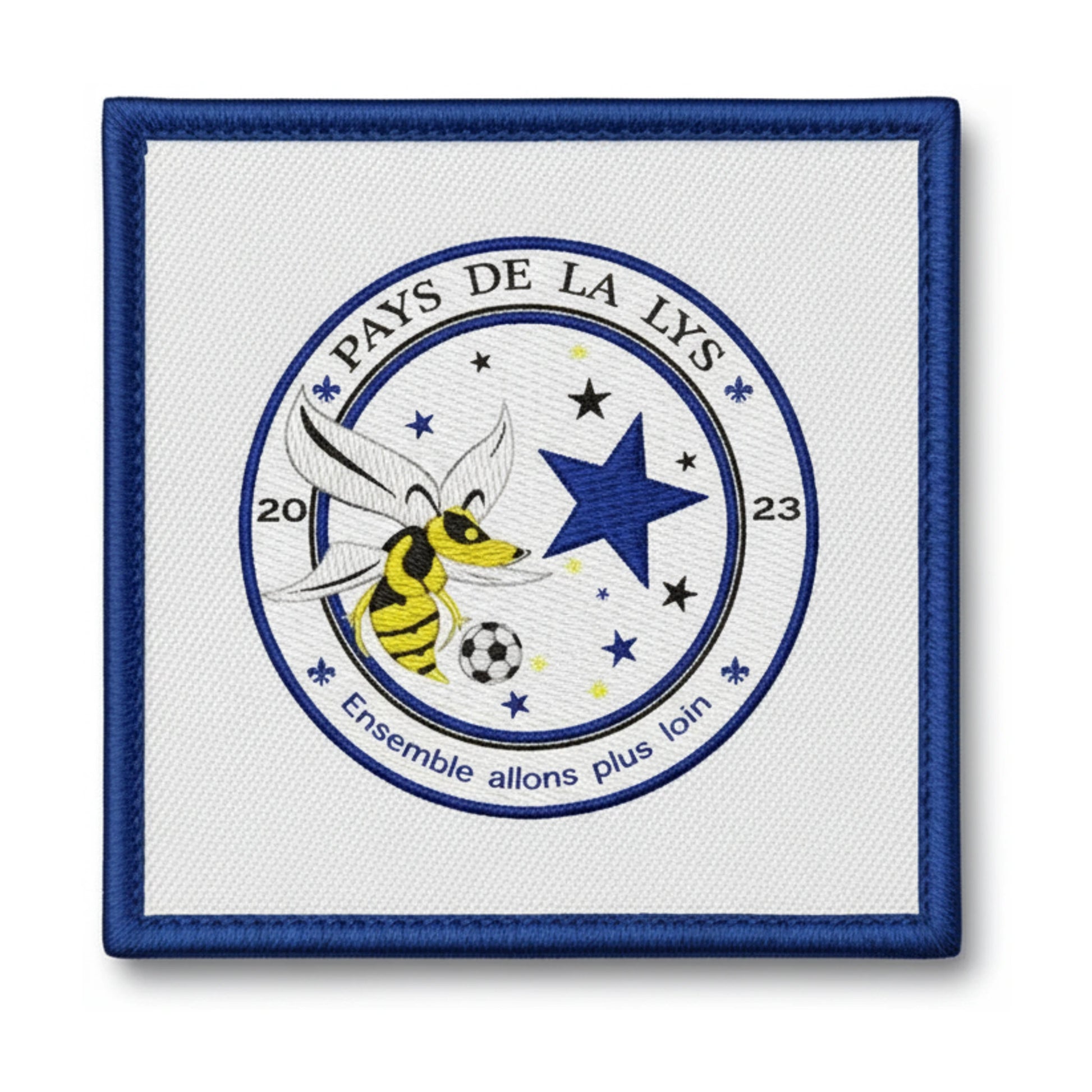 Patch brodé PAYS DE LA LYS Football logo