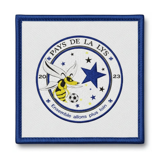 Patch brodé PAYS DE LA LYS Football logo