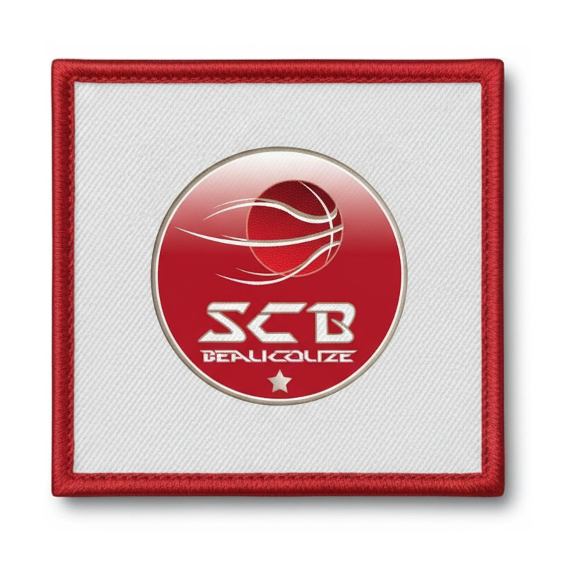 Patch brodé Sporting Club Beaucouzé Basket Basketball logo
