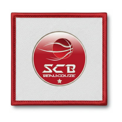Patch brodé Sporting Club Beaucouzé Basket Basketball logo