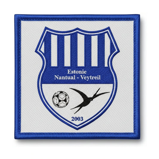 Patch brodé Ent Nanteuil-Verteuil Football logo