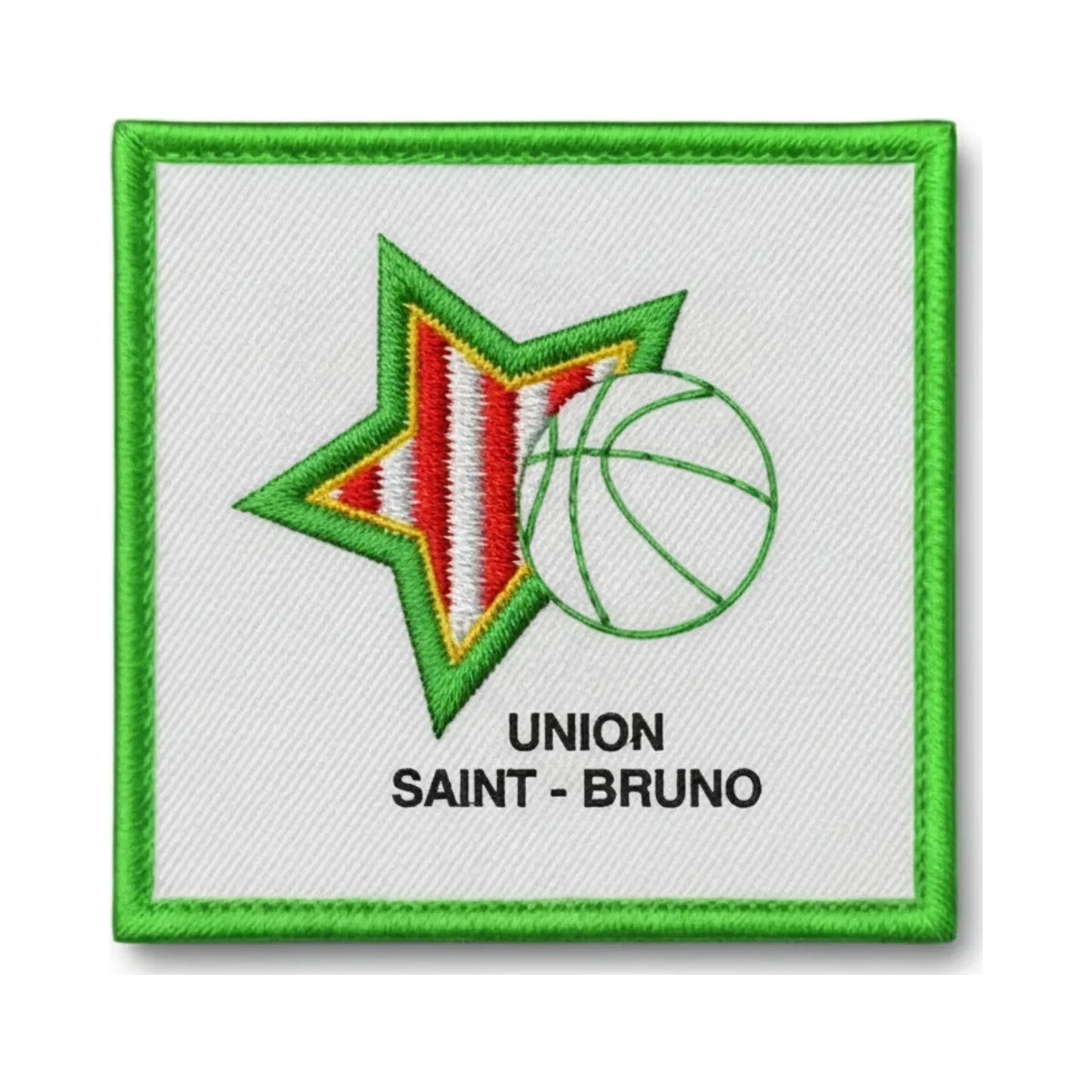 Patch brodé Union Saint Bruno Bordeaux Basketball logo