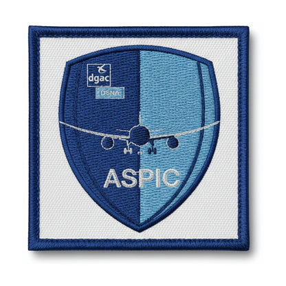 Patch brodé A.S.P.I.C. Football logo