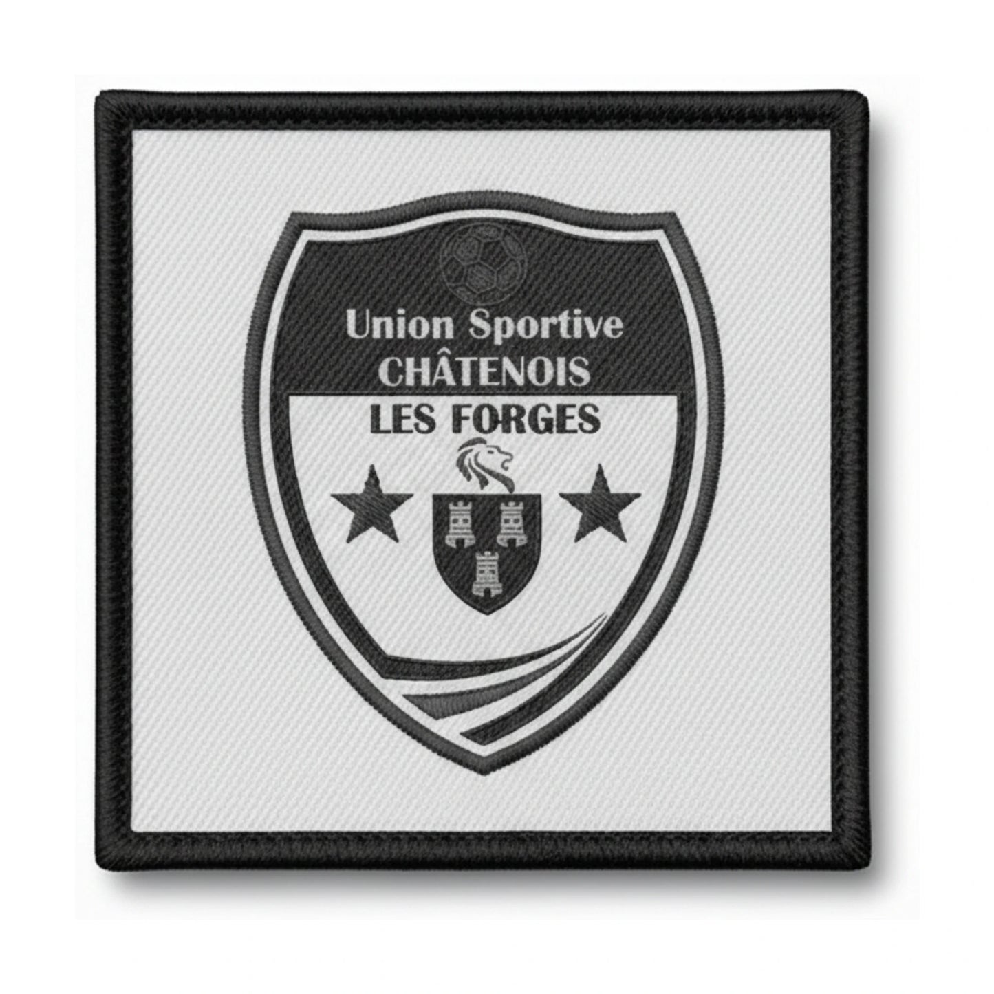 Patch brodé U.S. CHATENOIS LES FORGES Football logo