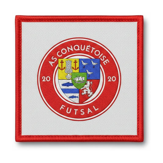 Patch brodé ASSOCIATION SPORTIVE CONQUETOISE FUTSAL Football logo