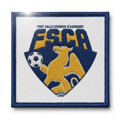 Patch brodé Foot Salle Civrieux D Azergues Football logo