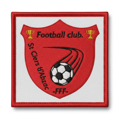 Patch brodé FOOTBALL CLUB ST CIERS D ABZAC Football logo