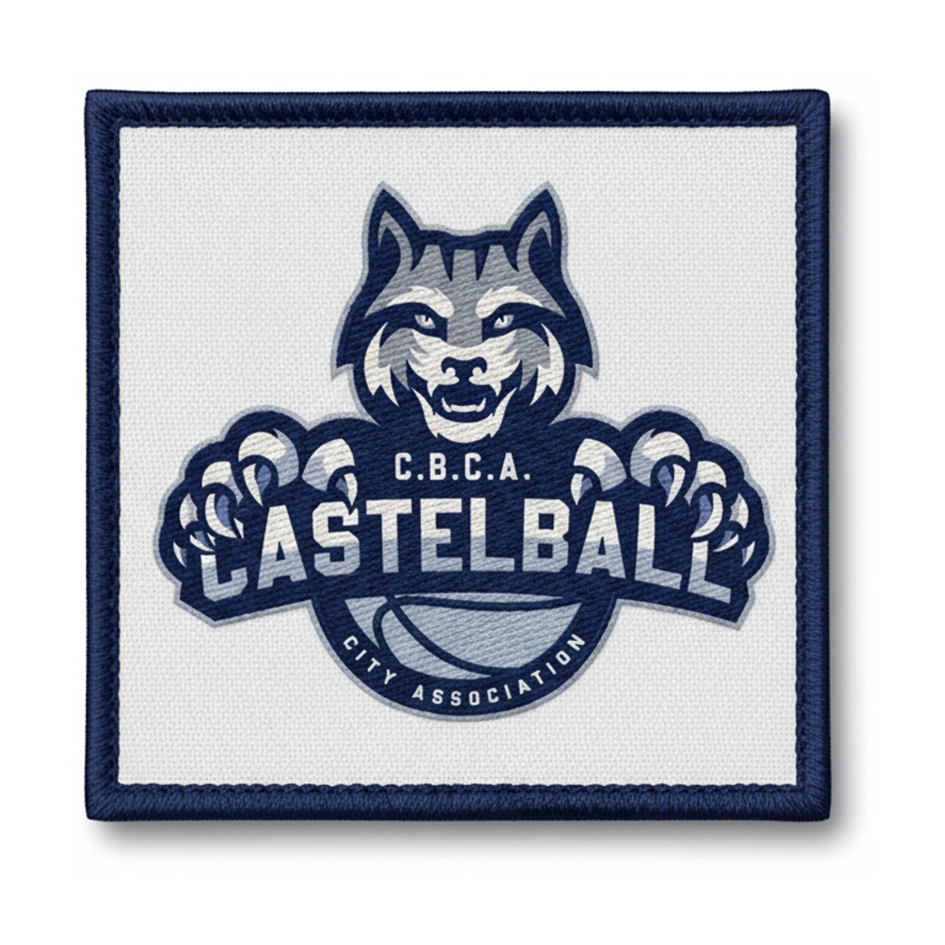 Patch brodé Castelball City Basketball logo