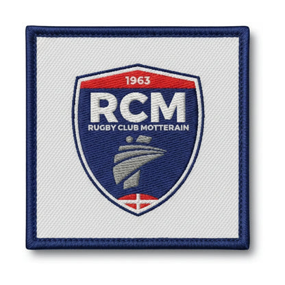 Patch brodé RC Motterain Rugby logo
