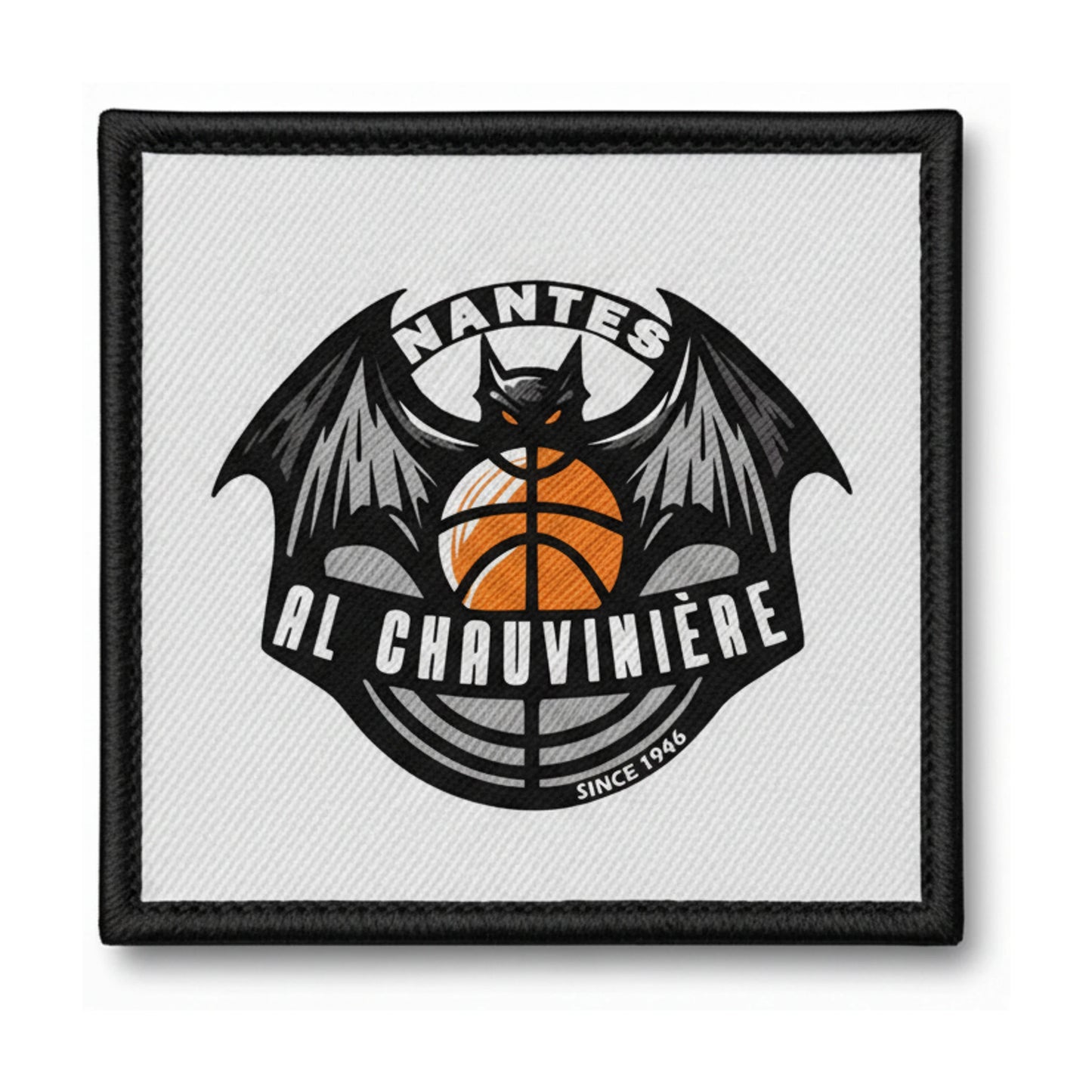 Patch brodé AL Chauviniere Basketball logo