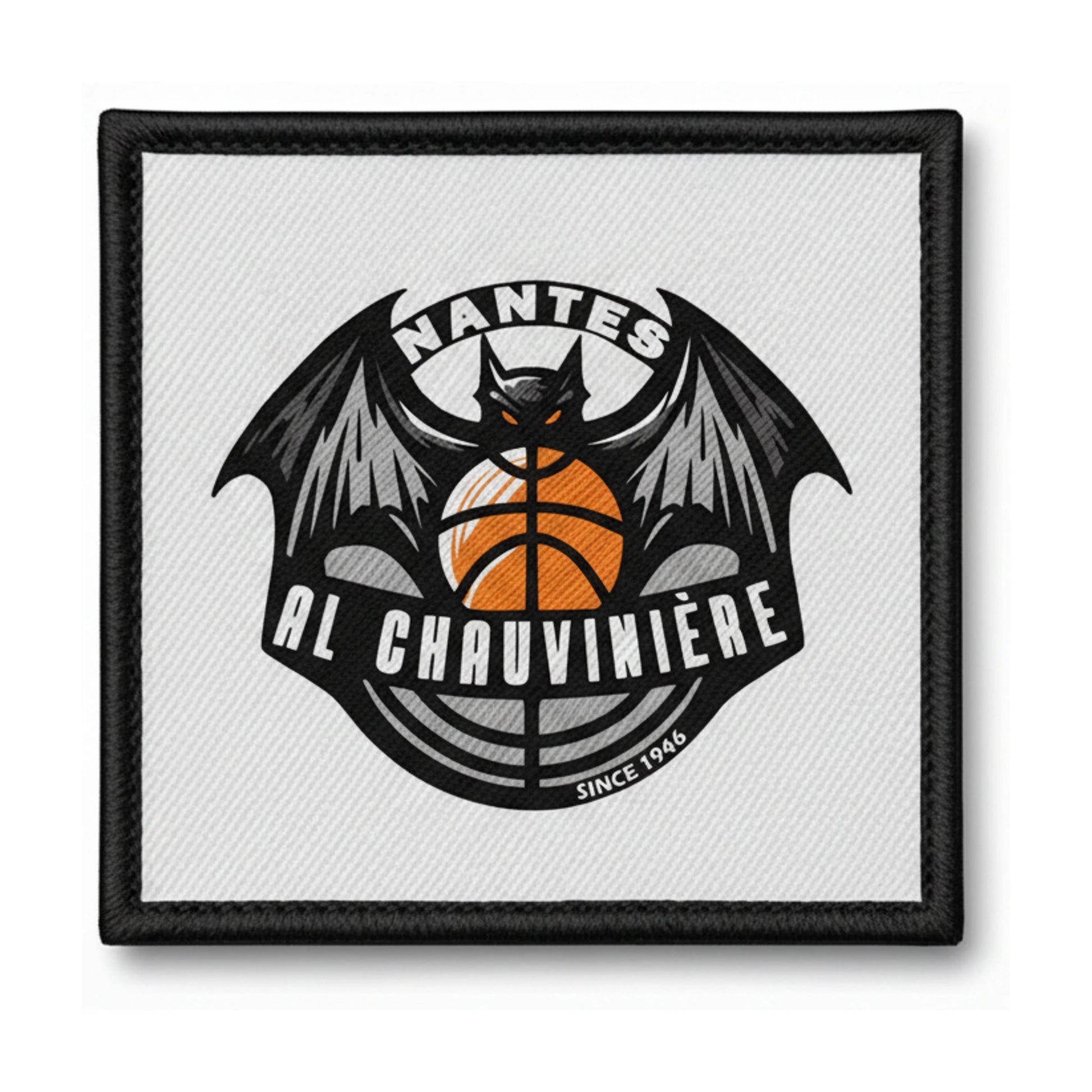 Patch brodé AL Chauviniere Basketball logo