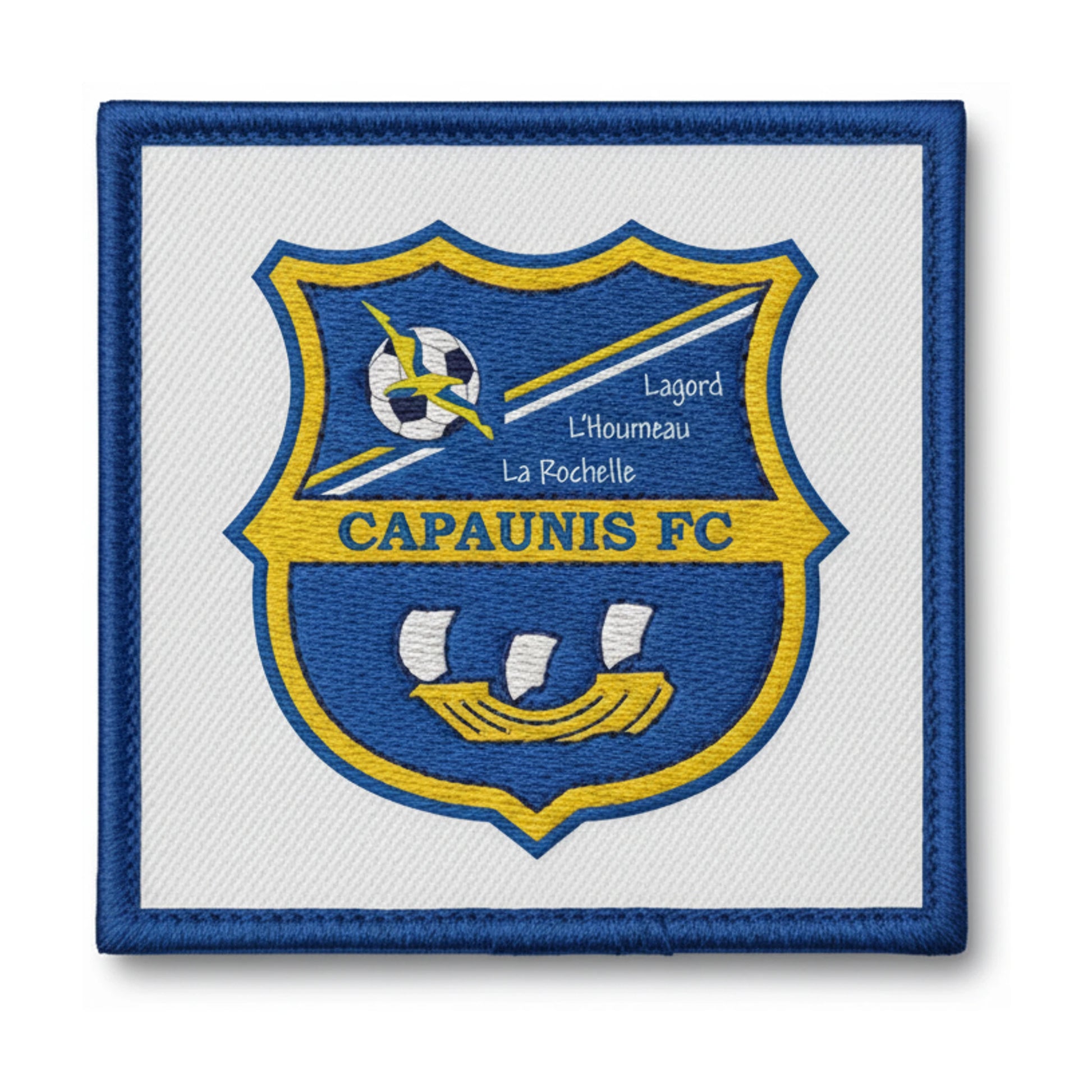 Patch brodé CAP AUNIS ASPTT F.C. Football logo