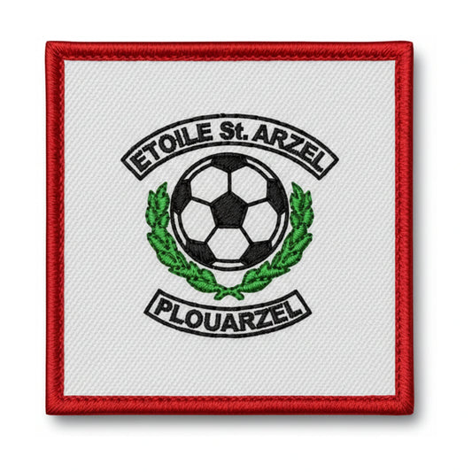 Patch brodé ET. ST ARZEL PLOUARZEL Football logo