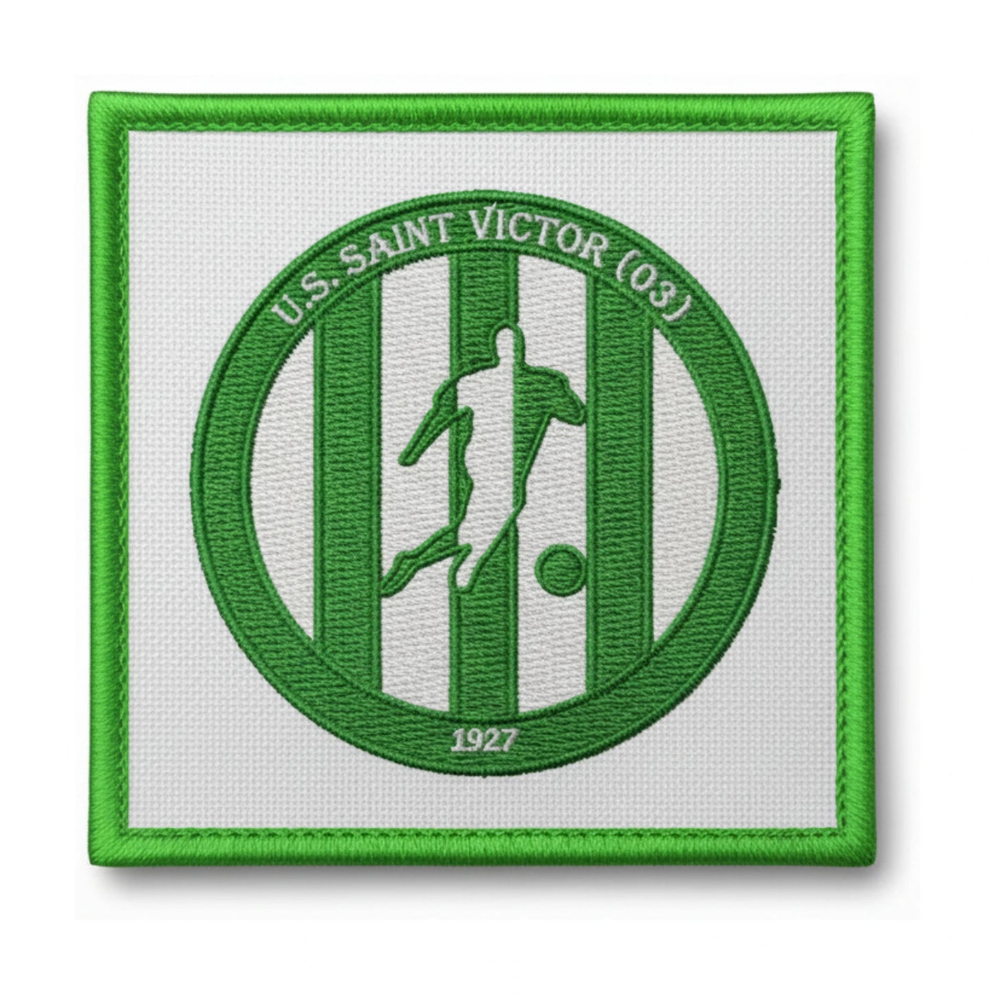 Patch brodé US St Victor Football logo