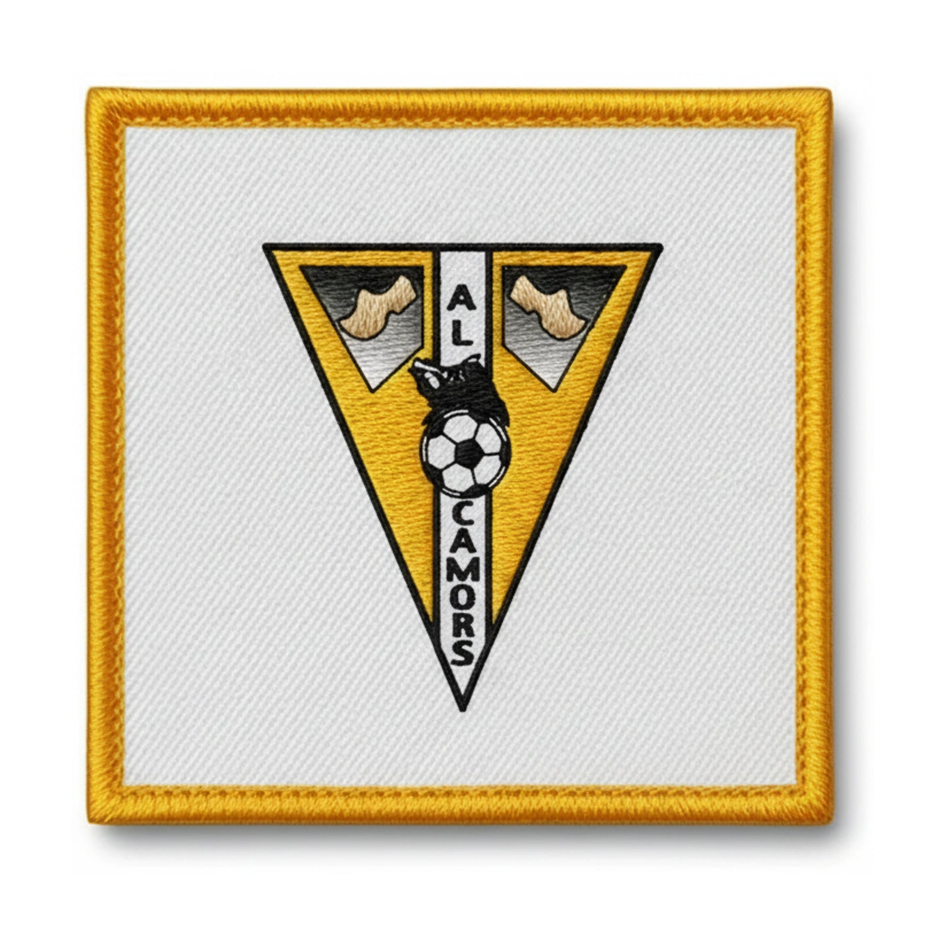 Patch brodé AM.LAIQ. CAMORS Football logo