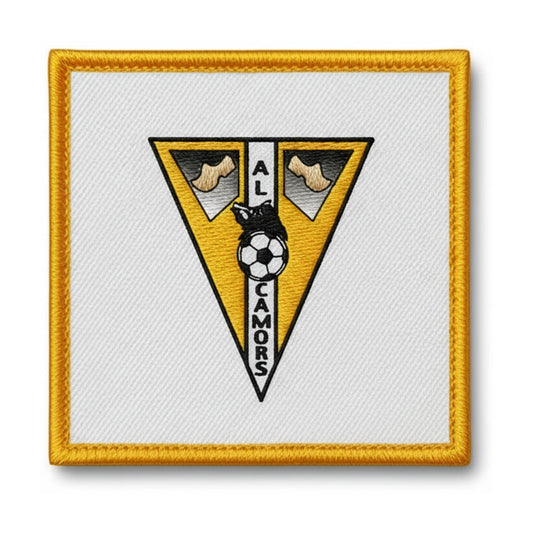 Patch brodé AM.LAIQ. CAMORS Football logo