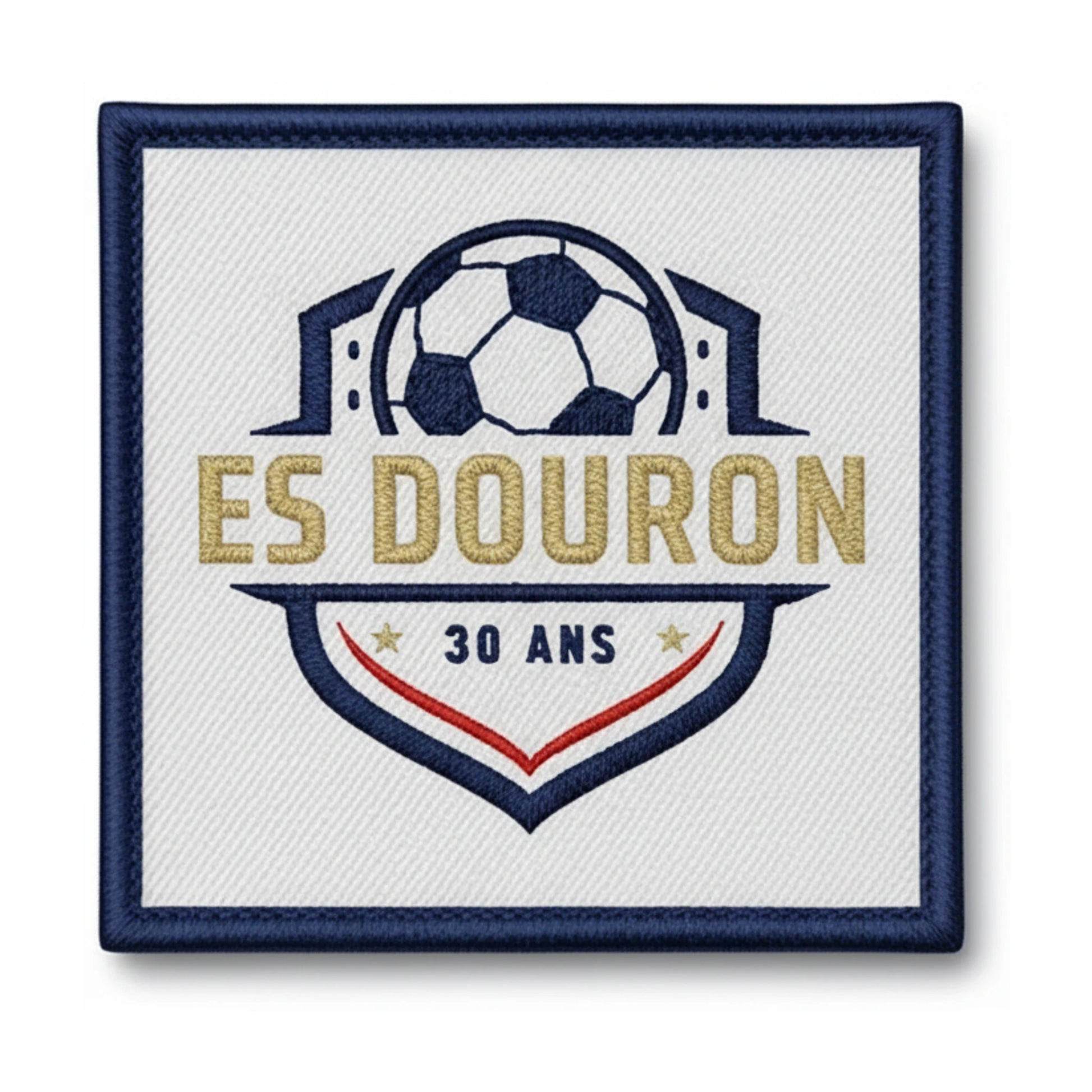 Patch brodé ENT.S. DOURON Football logo