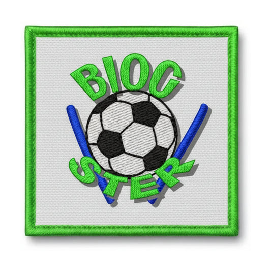 Patch brodé G.J. GUILLAC DIOU STER Football logo