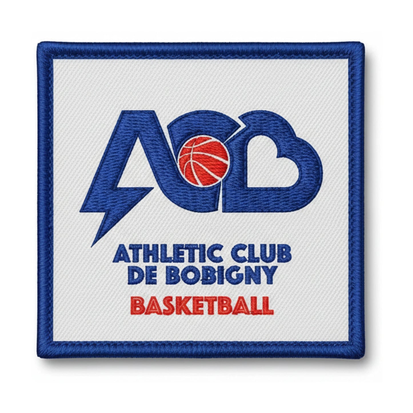 Patch brodé Athletic Club Bobigny Basketball logo