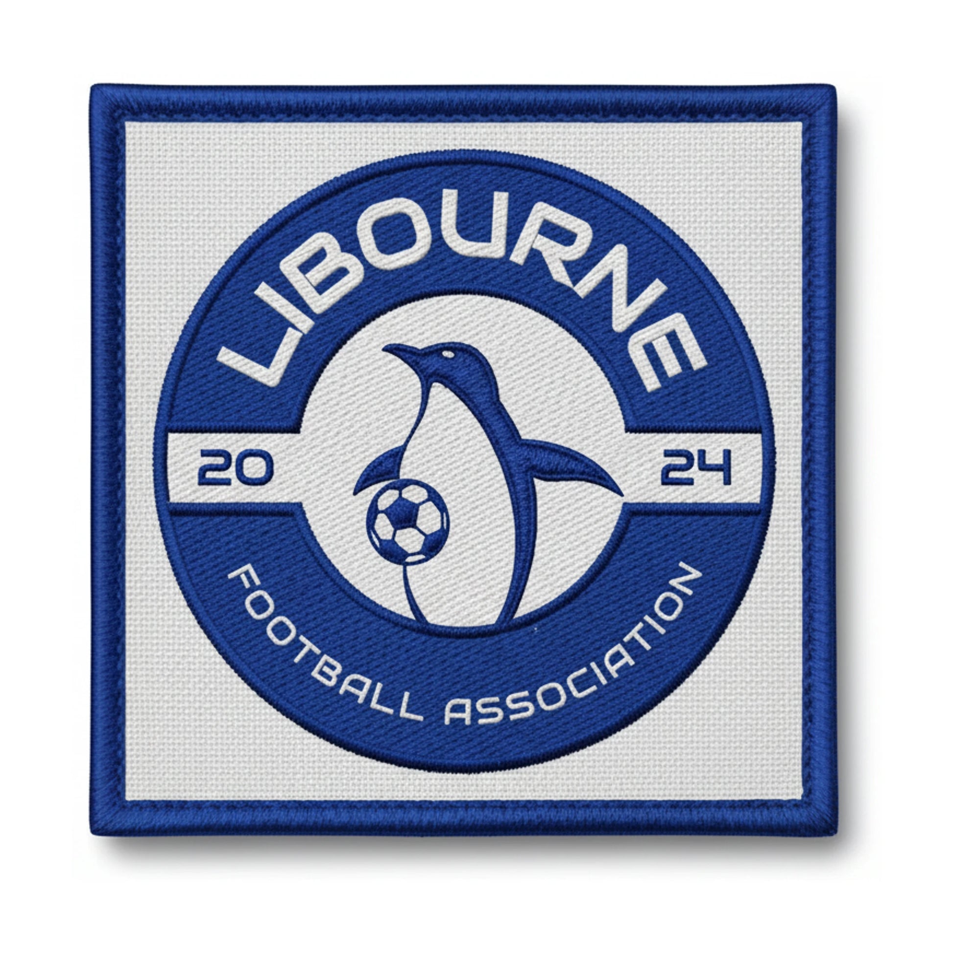 Patch brodé LIBOURNE FOOTBALL ASSOCIATION 2024 Football logo