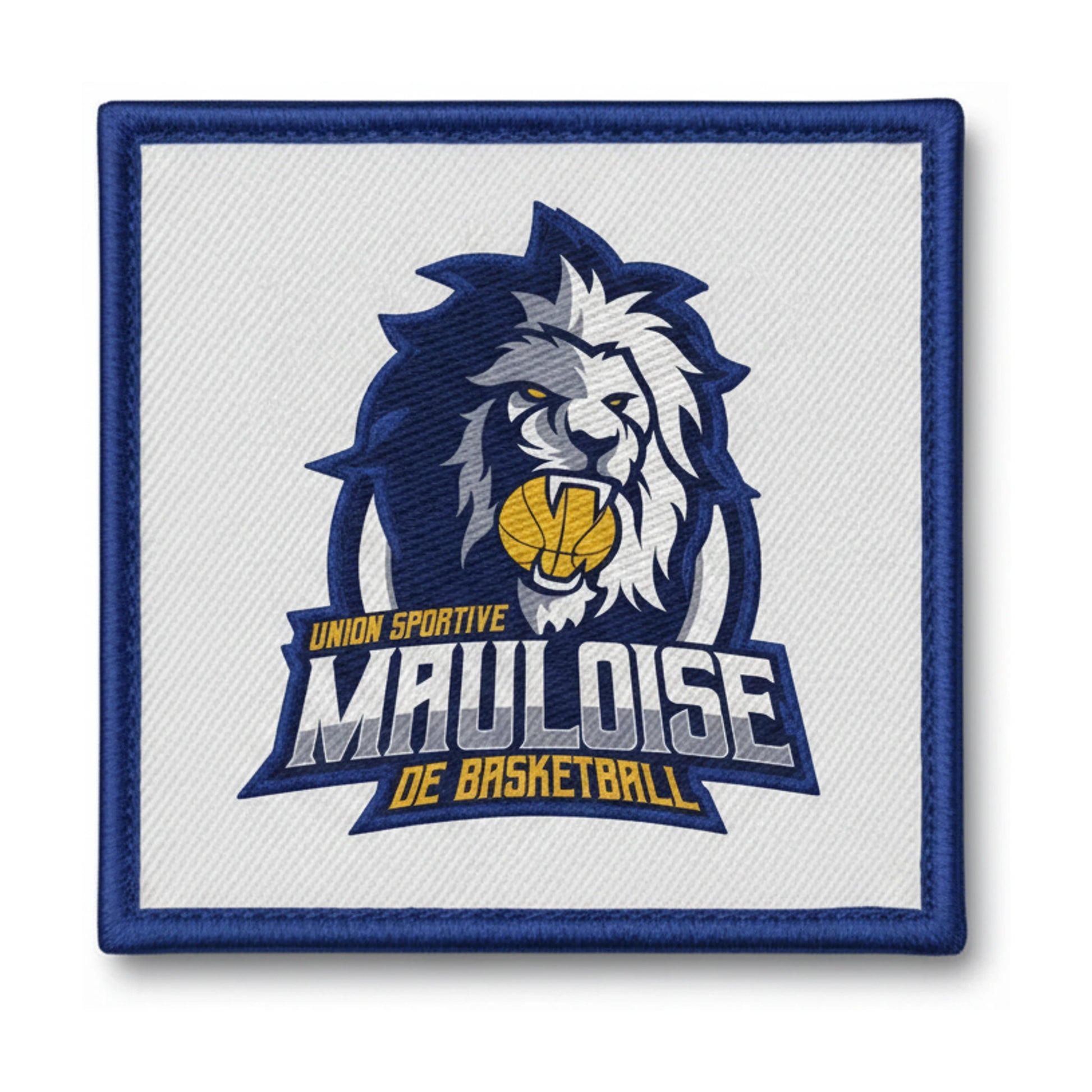 Patch brodé US Mauloise Basketball Basketball logo