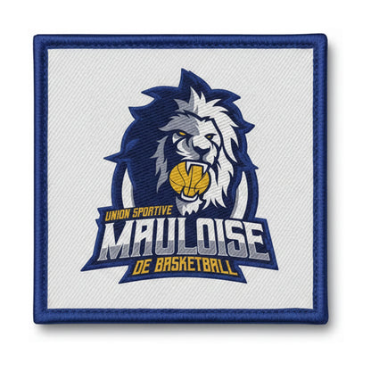 Patch brodé US Mauloise Basketball Basketball logo