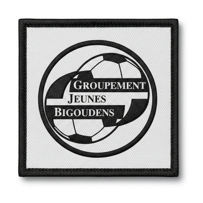 Patch brodé GJ JEUNES BIGOUDENS POULDREUZIC Football logo