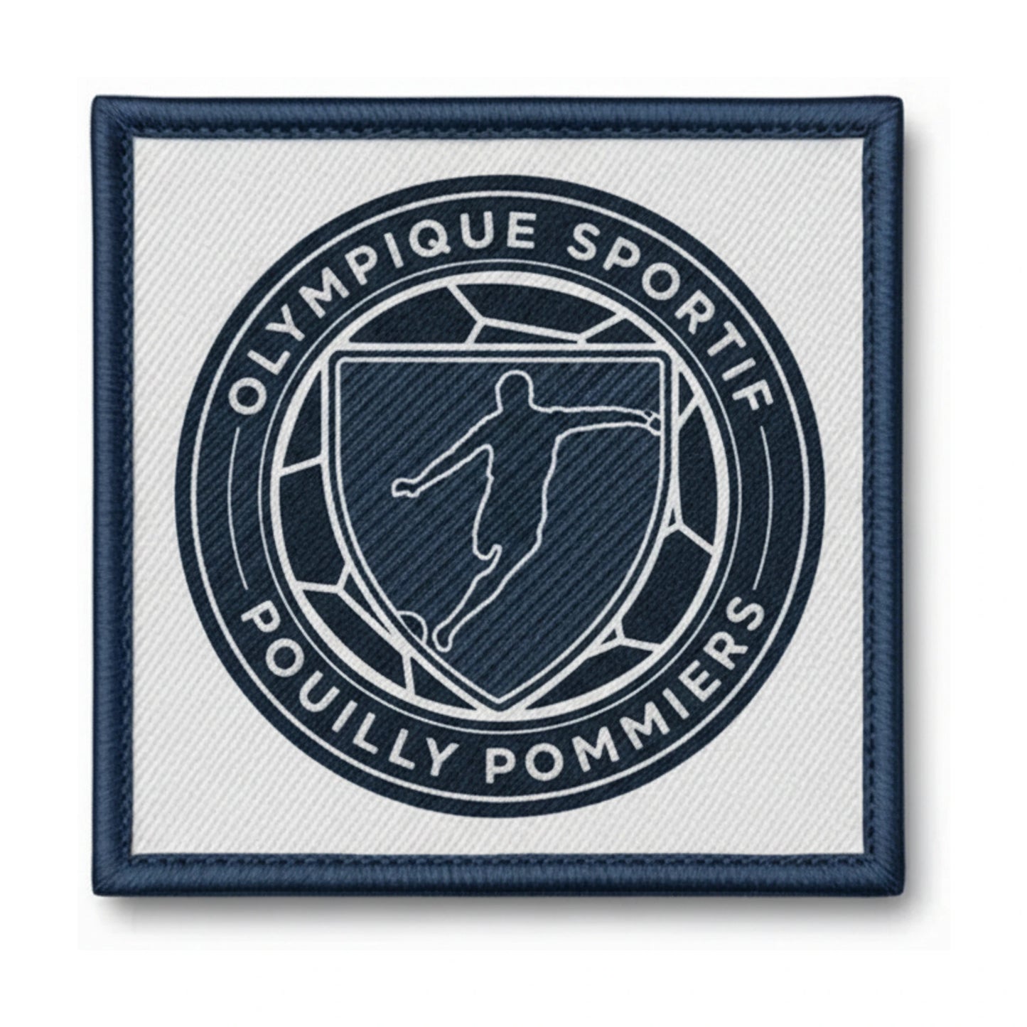 Patch brodé O.S. POUILLY POMMIERS Football logo
