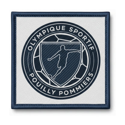 Patch brodé O.S. POUILLY POMMIERS Football logo