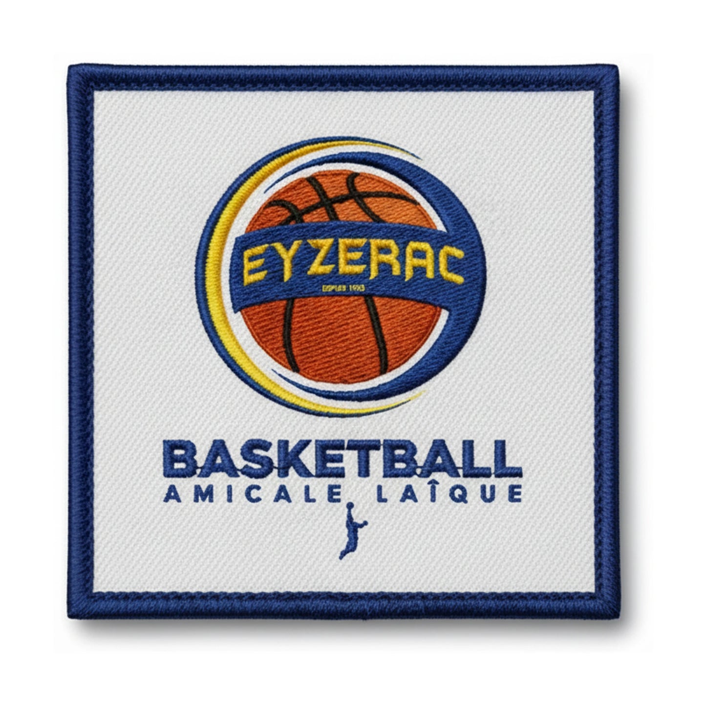 Patch brodé Al Eyzerac Basketball logo