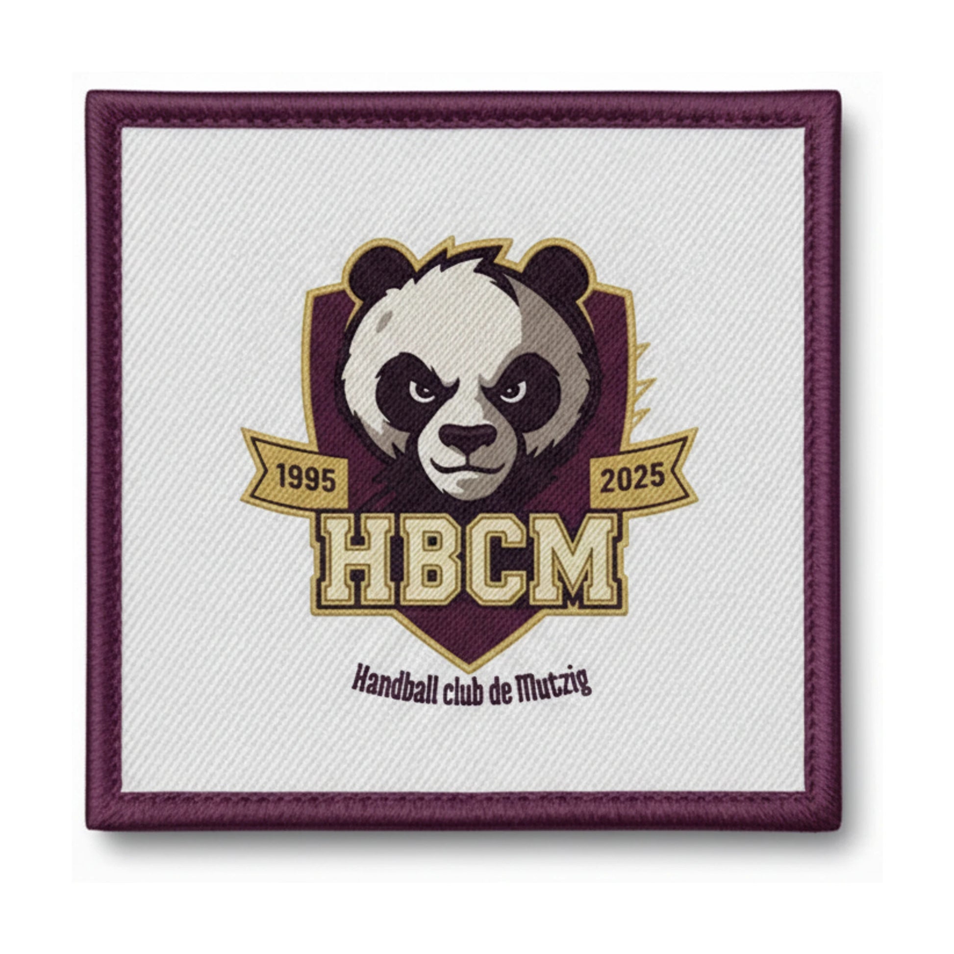 Patch brodé Mutzig Handball logo