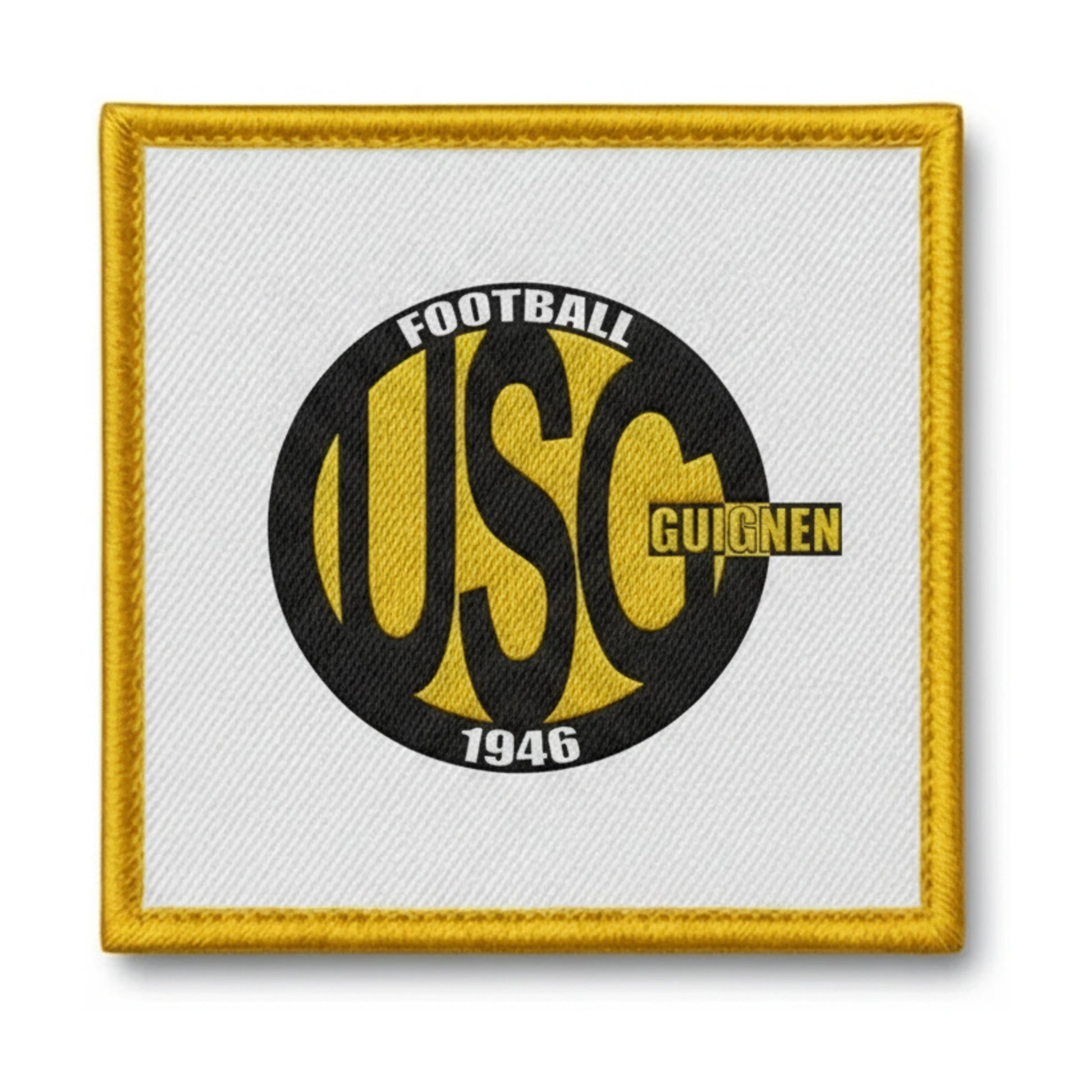 Patch brodé US Guignen Football logo
