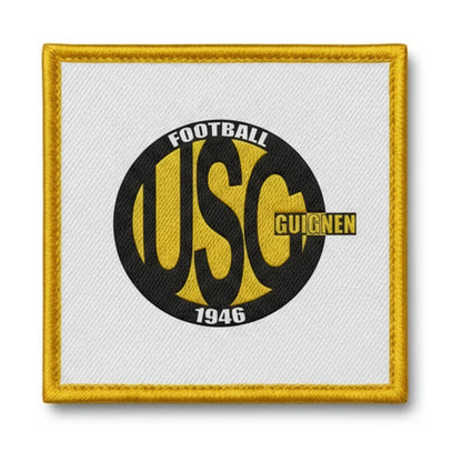 Patch brodé US Guignen Football logo