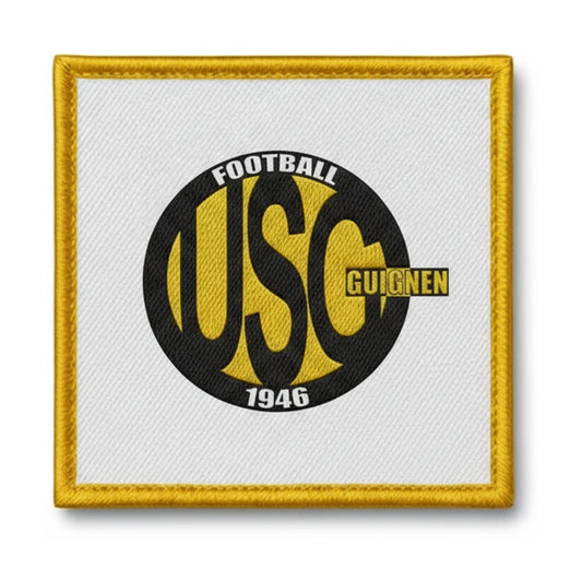 Patch brodé US Guignen Football logo