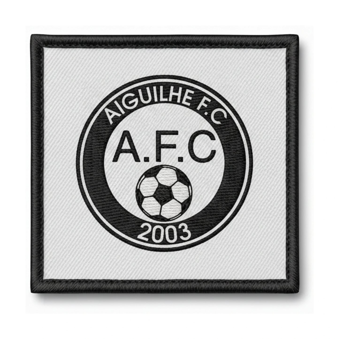 Patch brodé AIGUILHE F.C. Football logo