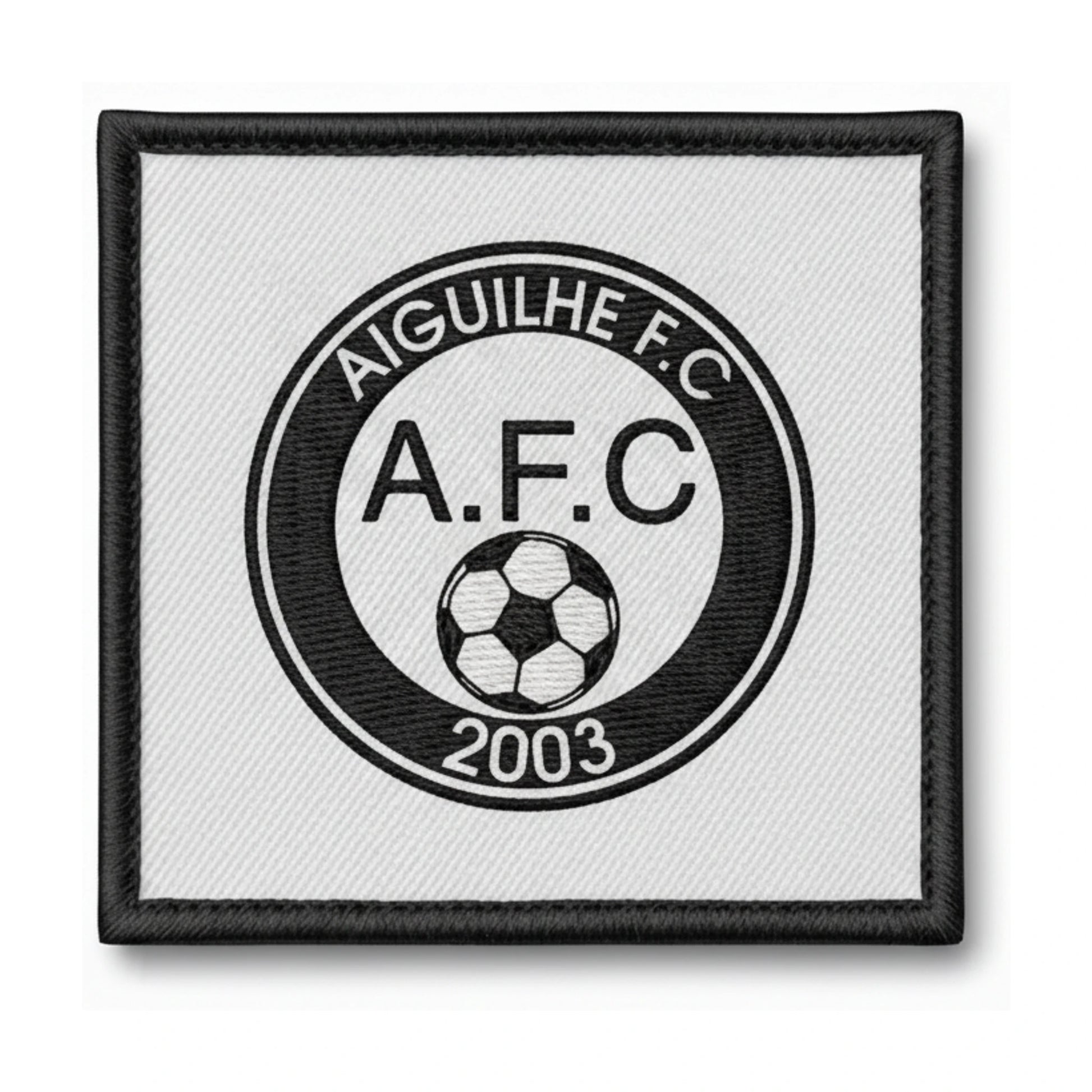 Patch brodé AIGUILHE F.C. Football logo