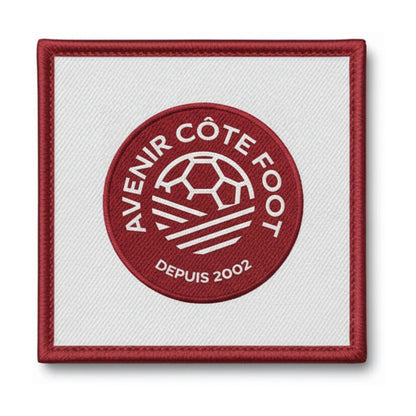 Patch brodé AV. COTE F. Football logo