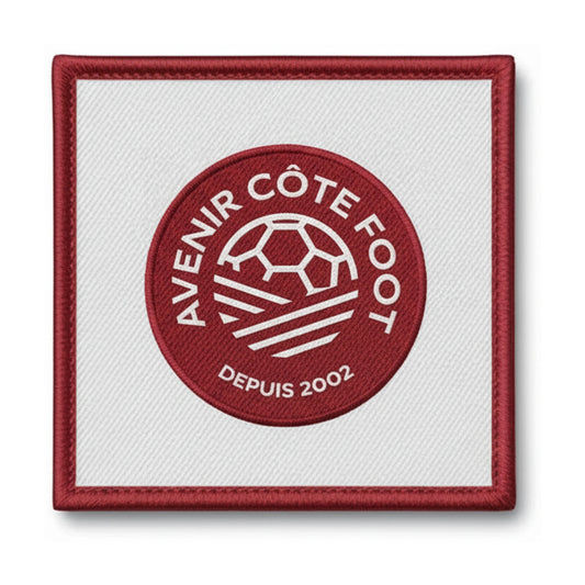 Patch brodé AV. COTE F. Football logo
