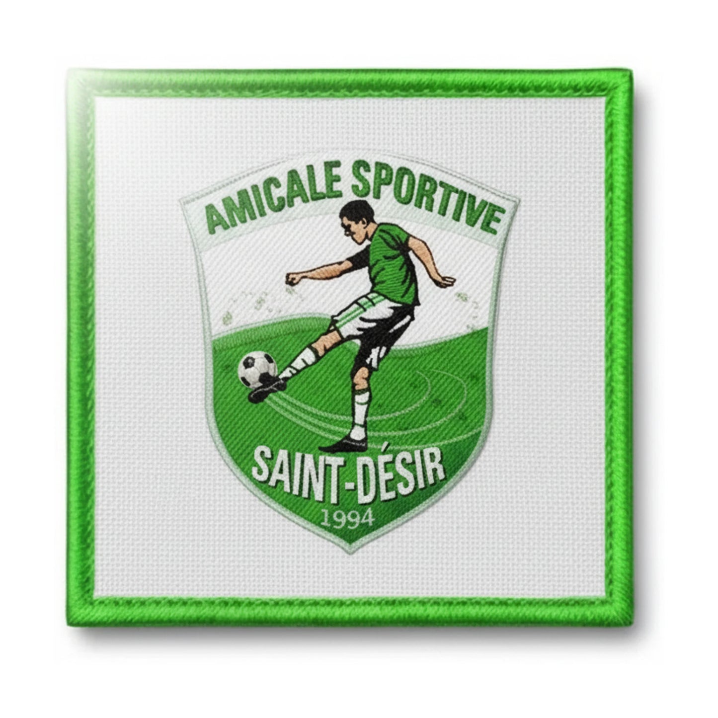 Patch brodé US St Desire Football logo