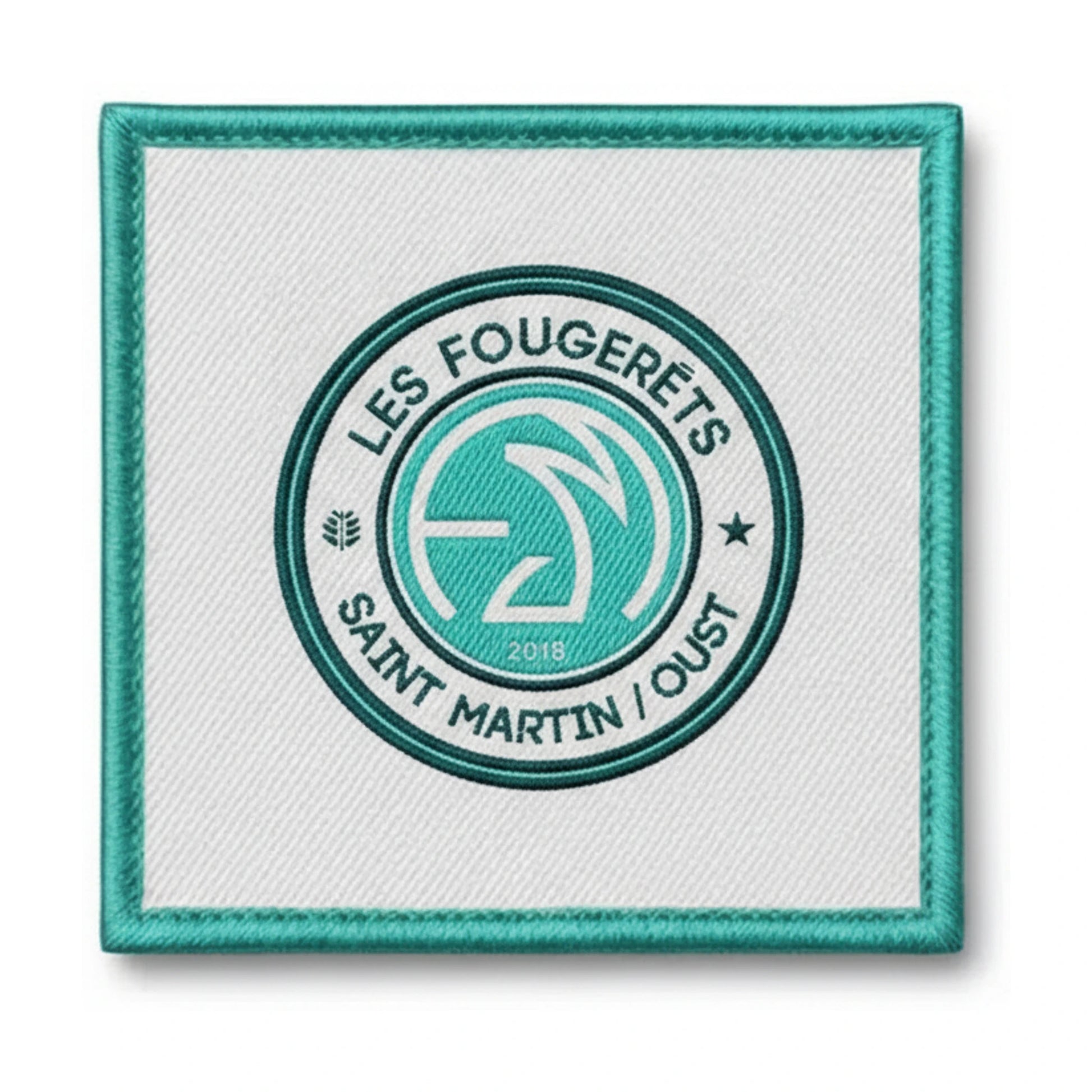 Patch brodé LES FOUGERETS ST MARTIN SUR OUST Football logo
