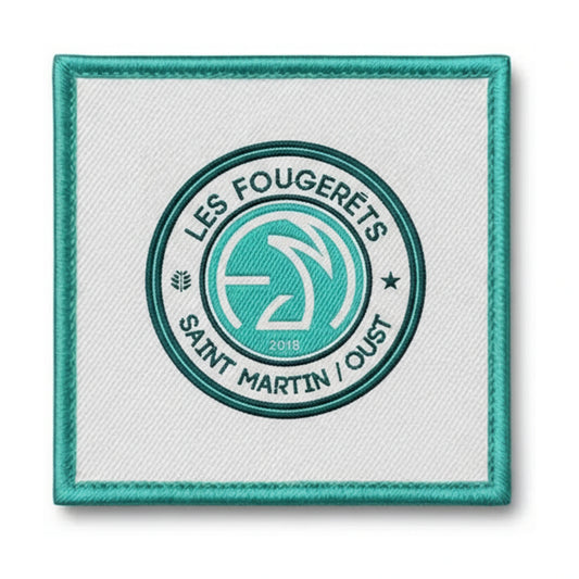 Patch brodé LES FOUGERETS ST MARTIN SUR OUST Football logo