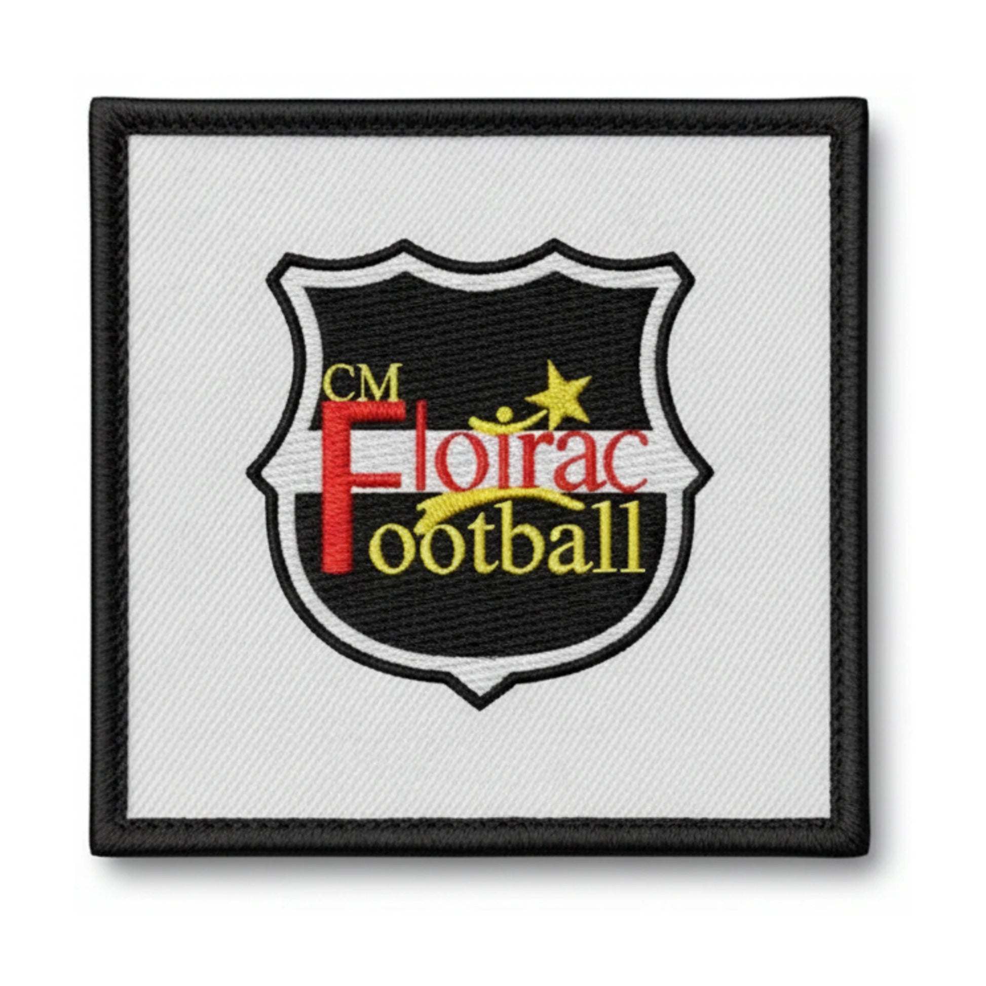 Patch brodé CM Floirac Football logo