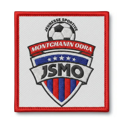 Patch brodé JS Montchanin Odra Football logo