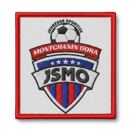 Patch brodé JS Montchanin Odra Football logo